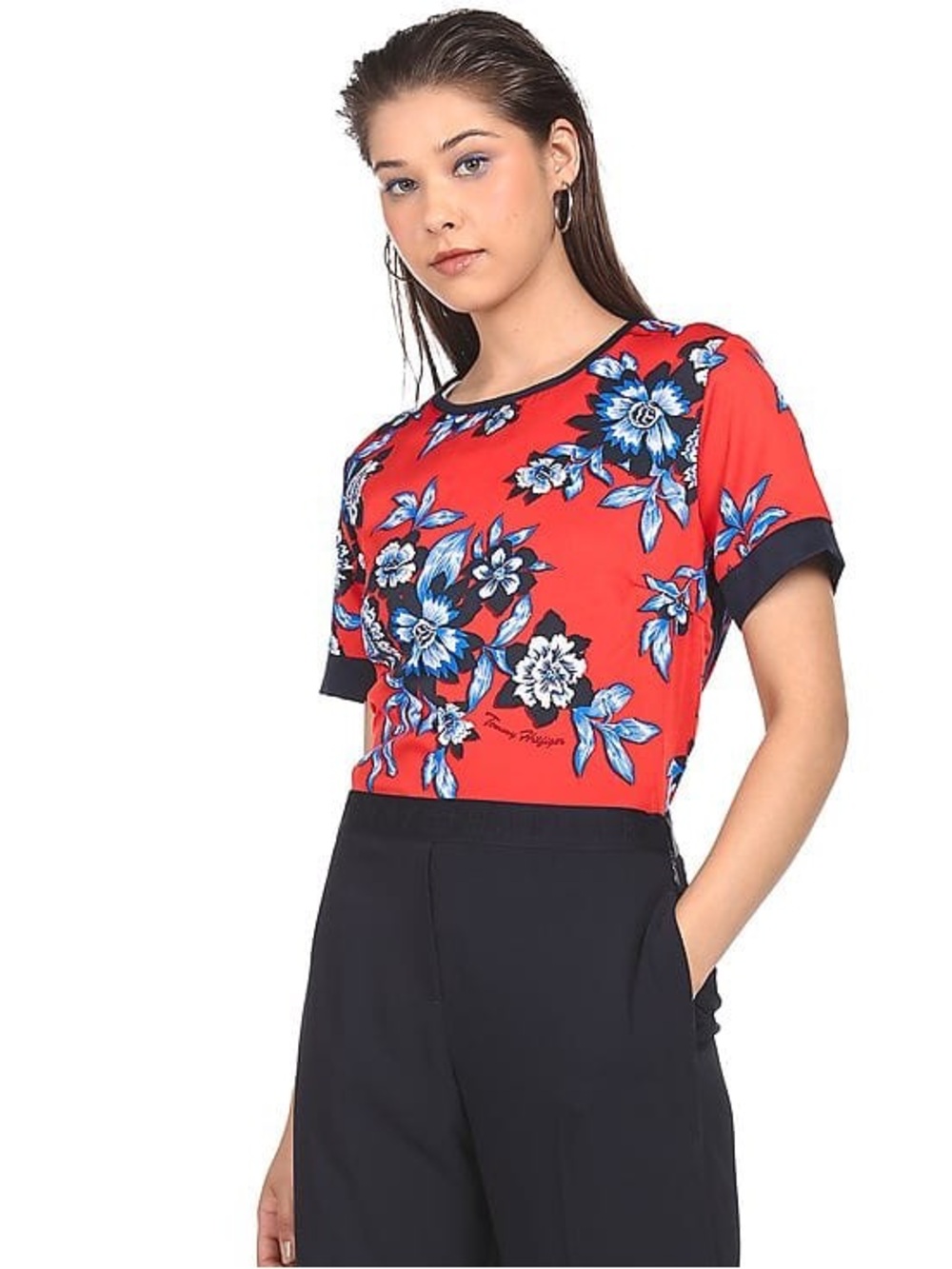 Tommy Hilfiger Floral Printed Top